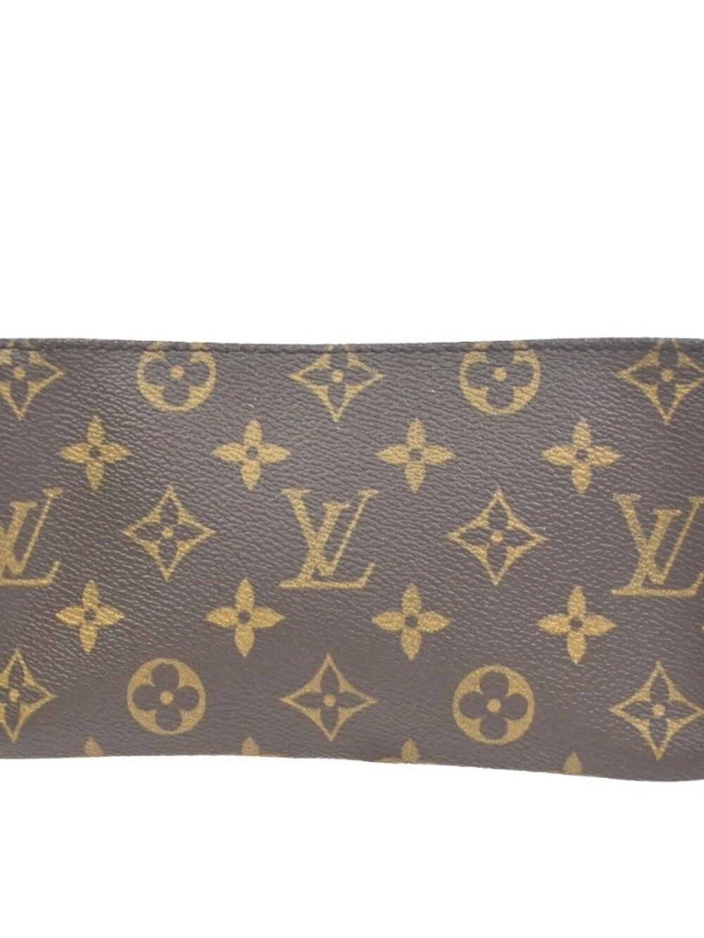LOUIS VUITTON BUCKET GM Clutch Mini Pouch Bag Monogram Leather France 05KC734